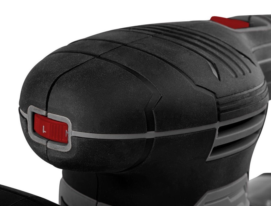 Ekscentrična brusilica GRAPHITE 450W s koferom (disk 125/150mm)-1