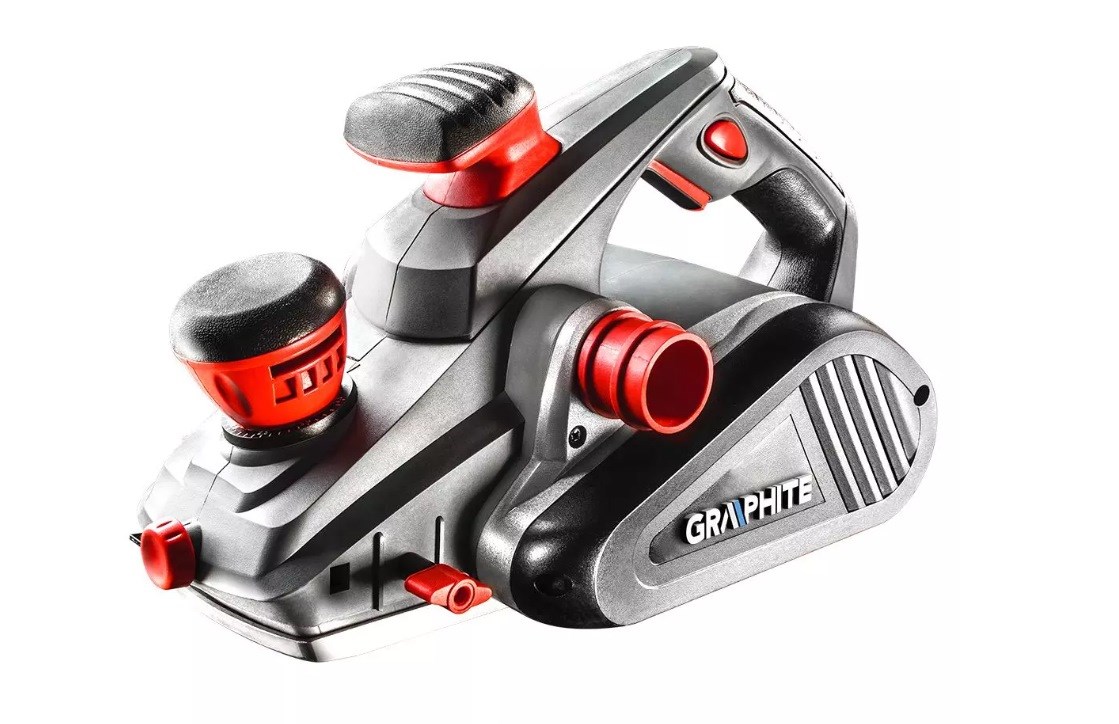 Električni Hobler GRAPHITE 1300W (Dubina hoblanja 3.5mm, Širina hoblanja 110mm)-0
