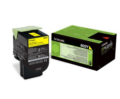 Toner LEXMARK 802Y (Original, 1 komad, Žuta)-0