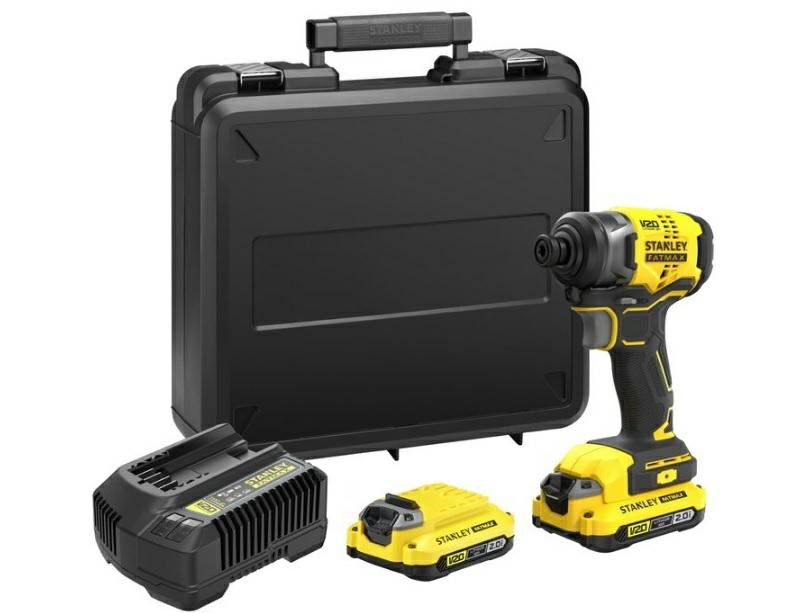 Akumulatorski udarni odvijač STANLEY FATMAX SFMCF810D2K (18V, 170Nm, 2x2.0Ah, kofer)-0