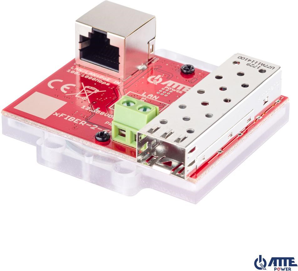 Ethernet media konverter ATTE xFIBER-2-60 (Gigabit)-0
