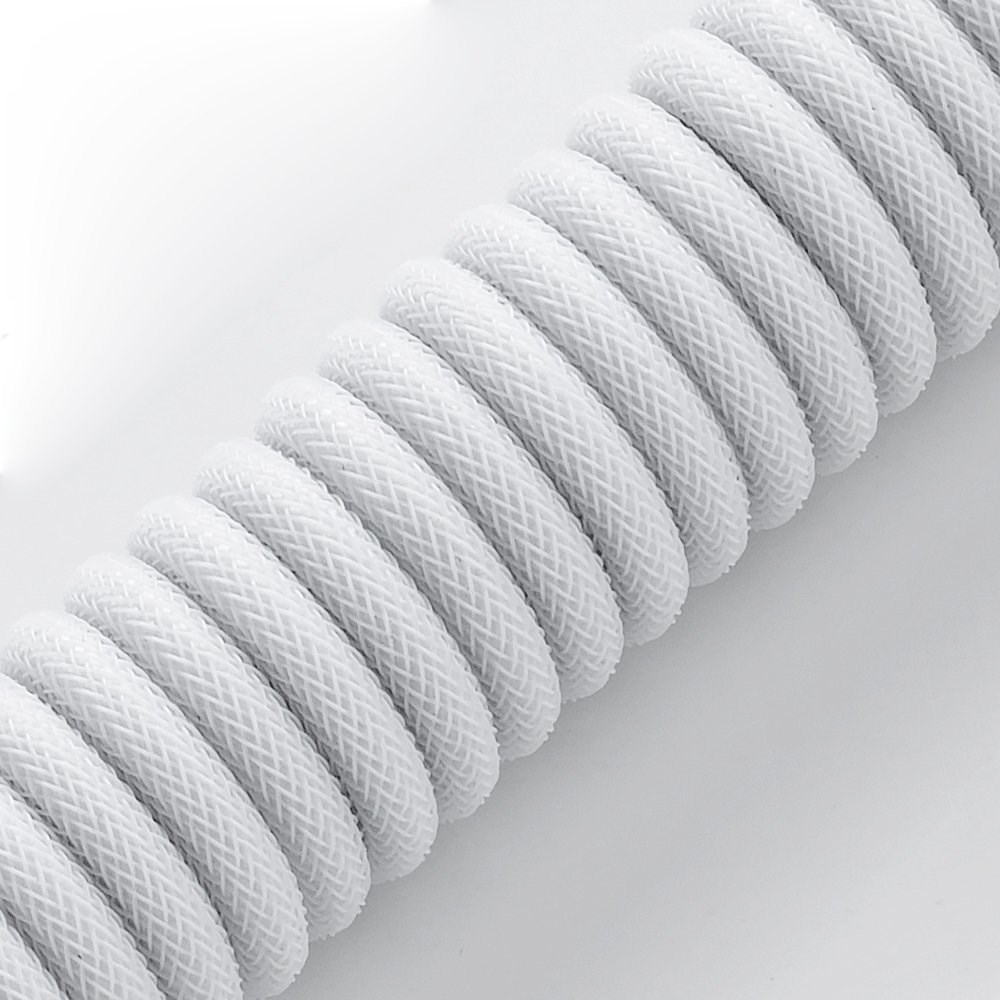 Spiralni Kabel za Tipkovnicu CABLEMOD Classic USB-C do USB Type A, (Bijela Boja, Duljina 150cm)-1