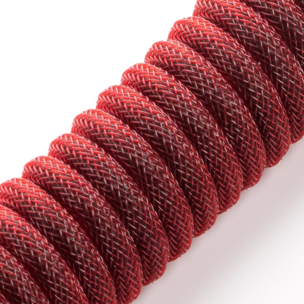Spiralni kabel za tipkovnicu CABLEMOD, Classic Coiled Keyboard Cable USB-C to USB Type A, Republic Red - 150cm (crven, 150cm, USB-C na USB tip A)-1