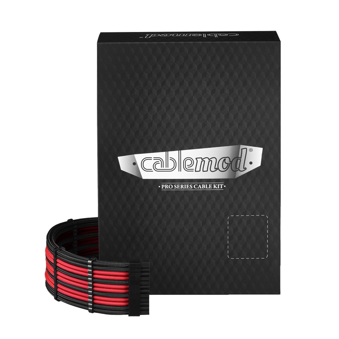 Komplet kablova za Corsair, CABLEMOD, C-Series PRO ModMesh Cable Kit for Corsair AXi/HXi/RM (Crna, crvena)-4
