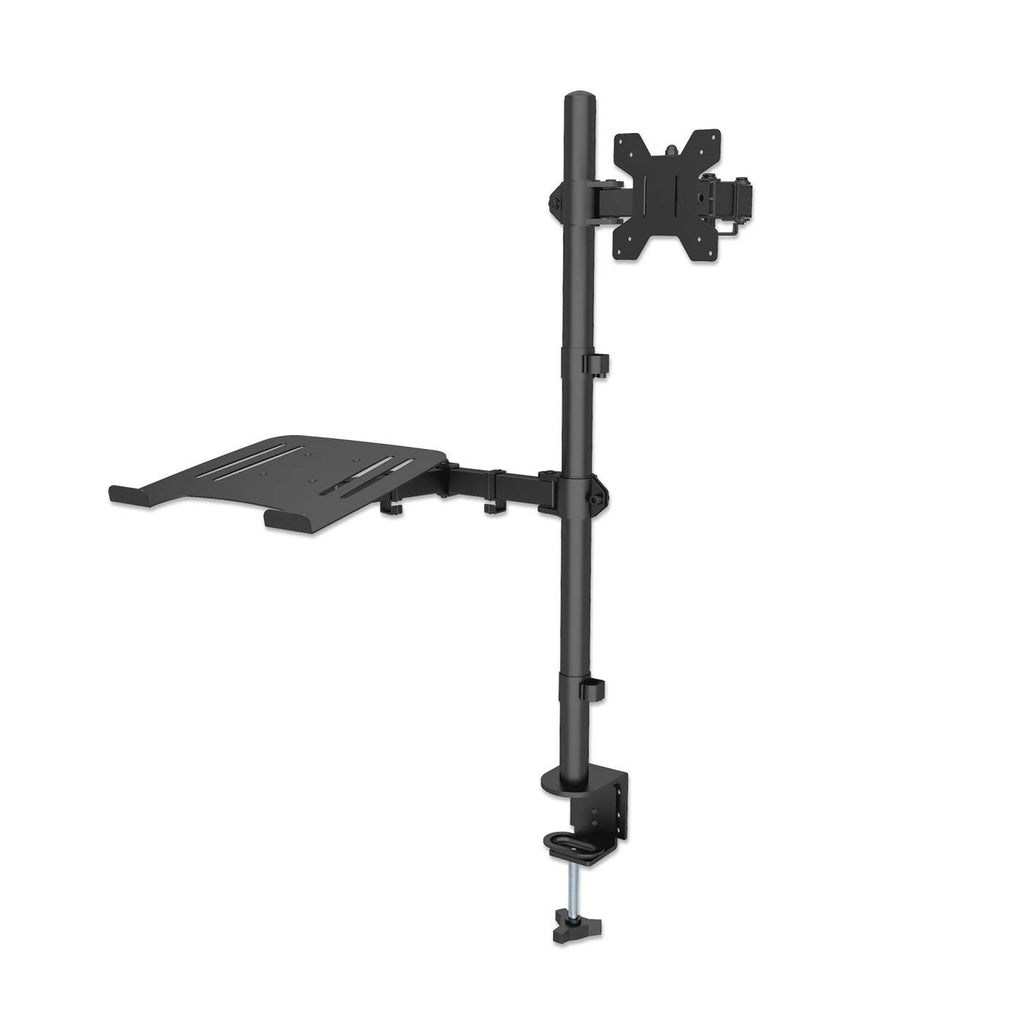 Držač za monitor MANHATTAN 13-32 inča (podesiv, crna boja)