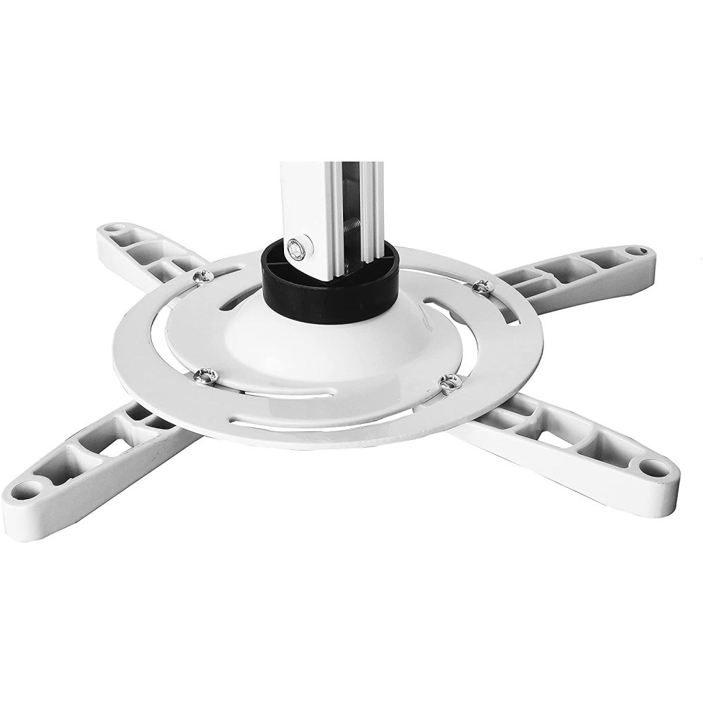Stropni nosač za projektor TECHLY univerzalni (50-77 cm, 15 kg), bijela boja-4