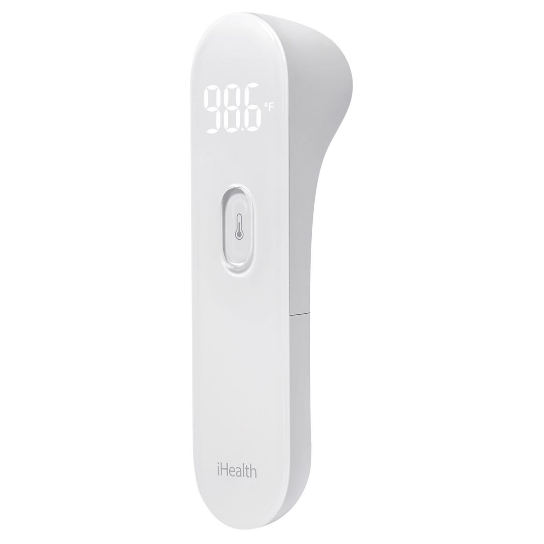 iHealth | PT3 Non Contact Forehead Thermometer | White-0