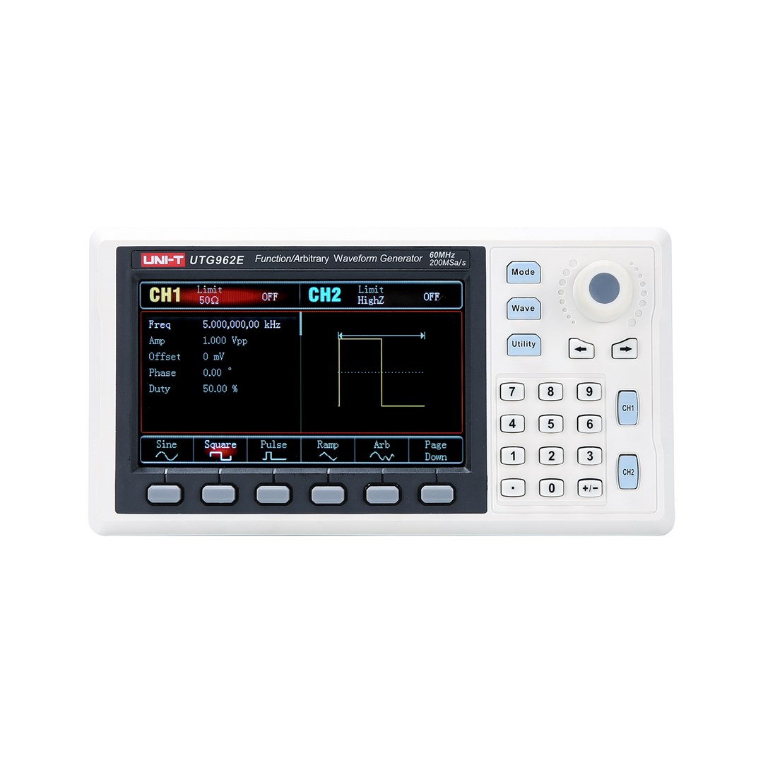 Funkcijski generator UNI-T UTG962E (60MHz, 2 kanala)-0