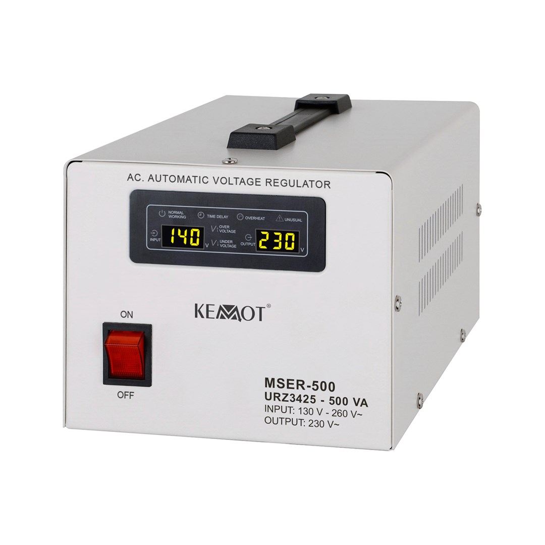 Automatski stabilizator napona KEMOT SER-500 (500 VA, Servo motor)-0