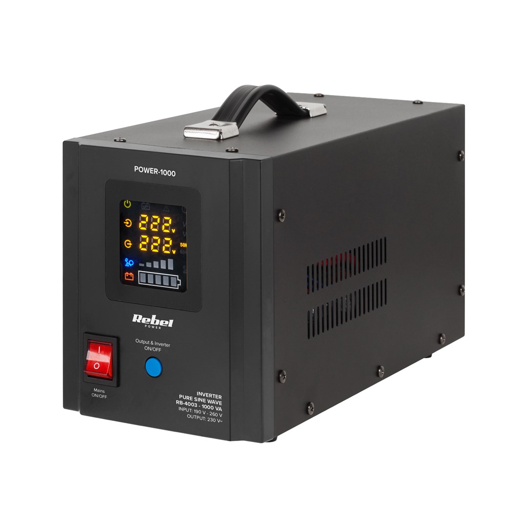 Neprekidno napajanje REBEL POWER-1000 (1000VA/700W, 12V, čisti sinus)-0