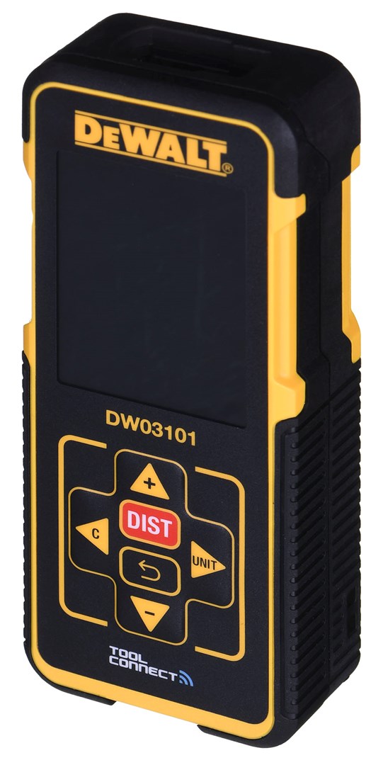 Laserski mjerač udaljenosti DEWALT DW03101 (Crna, Žuta, 100 m)-0