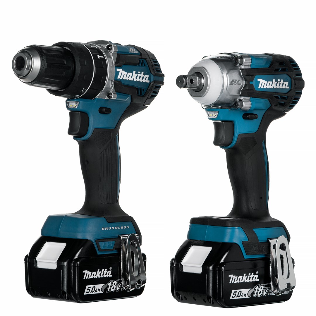 Komplet alata MAKITA DLX2359TJ1 (18V, 3x5.0Ah, uključuje bušilicu i udarni odvijač)-0