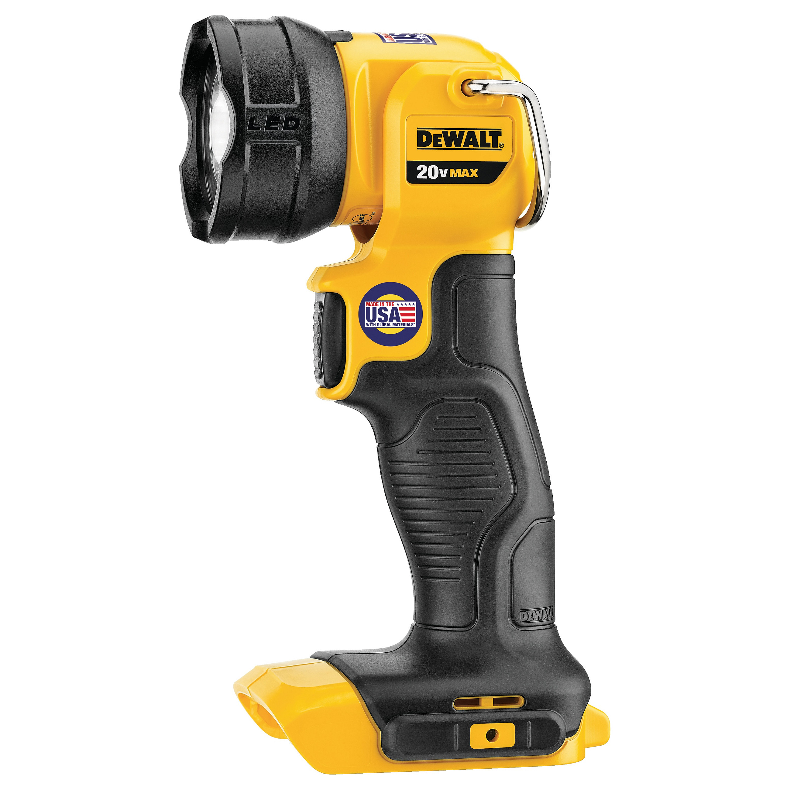 Radna lampa DEWALT DCL040-XJ (Rotirajuća glava, LED, 18V, Crna/Žuta)-0