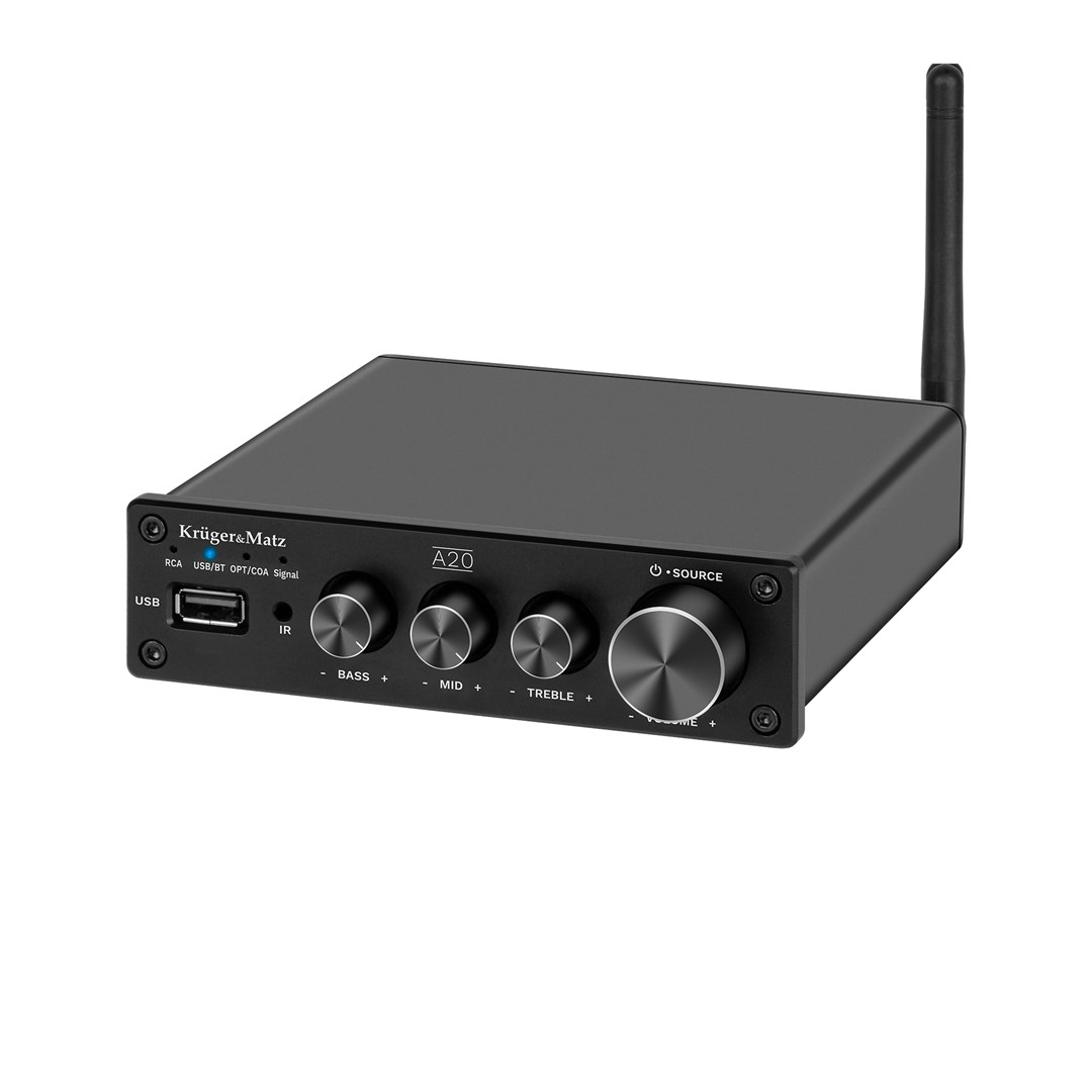 Stereo pojačalo KRUGER & MATZ A20 (Bluetooth, USB)