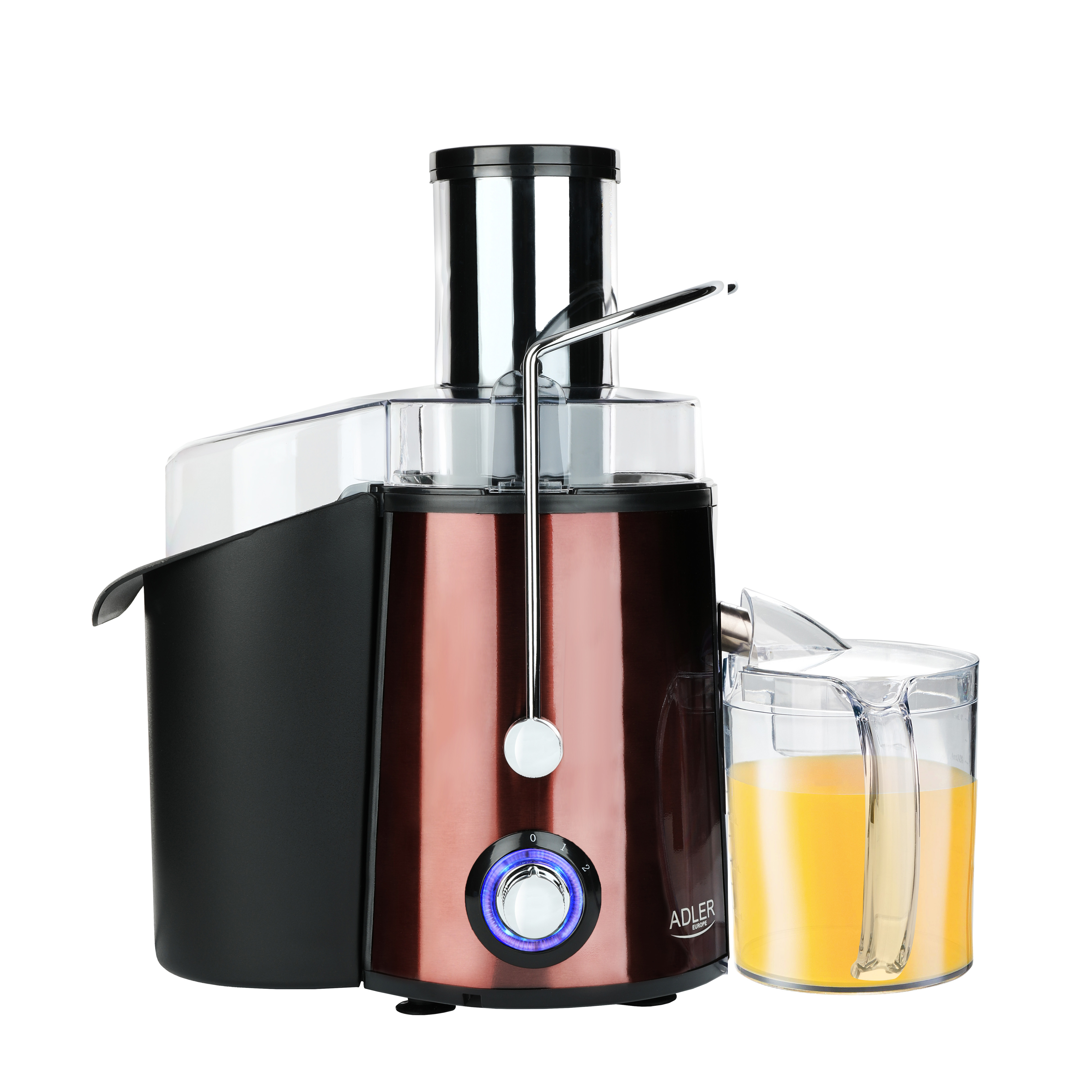 Sokovnik ADLER AD 4129 (1000 W, Inox sito, Spremnik za pulpu 2 l)-0