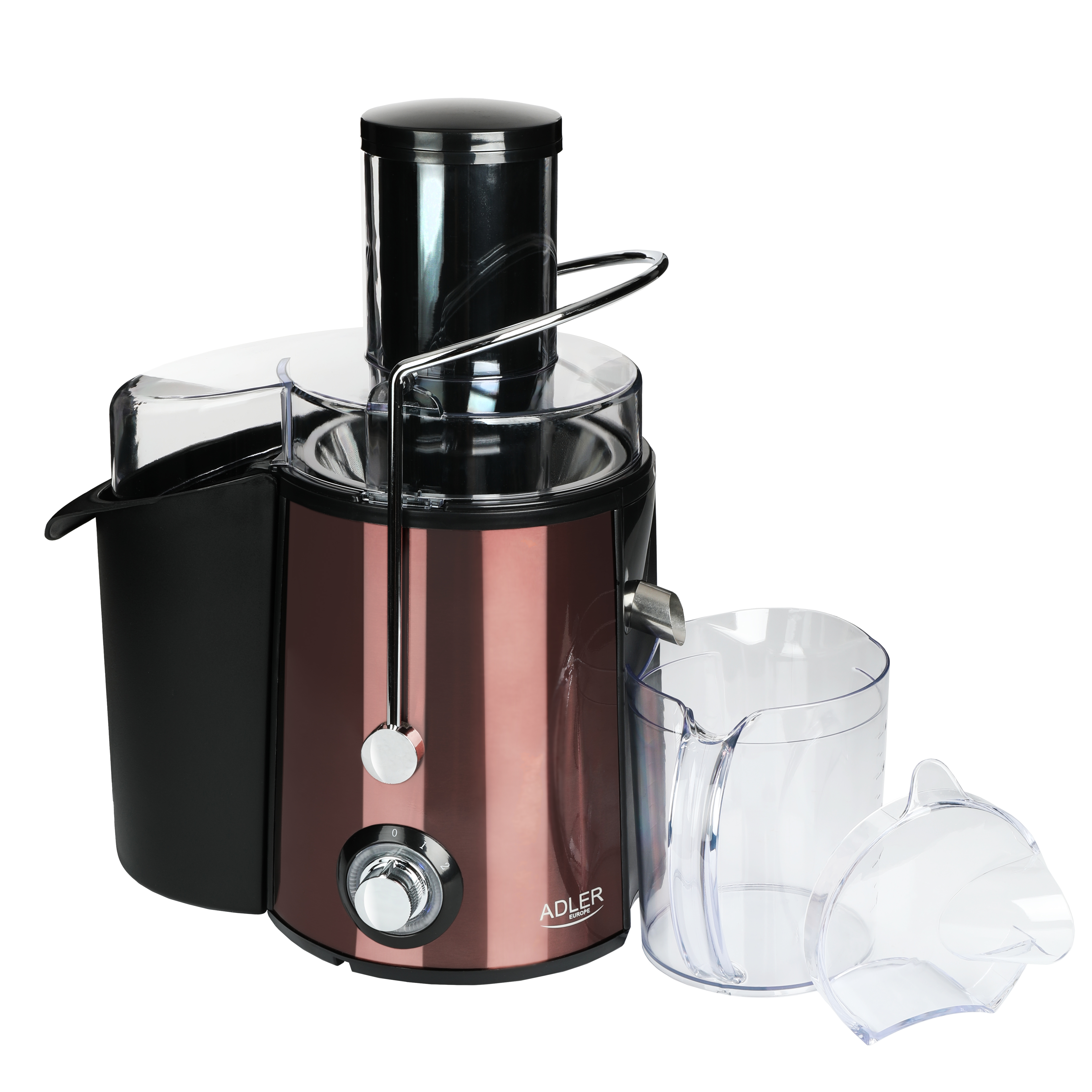 Sokovnik ADLER AD 4129 (1000 W, Inox sito, Spremnik za pulpu 2 l)-7