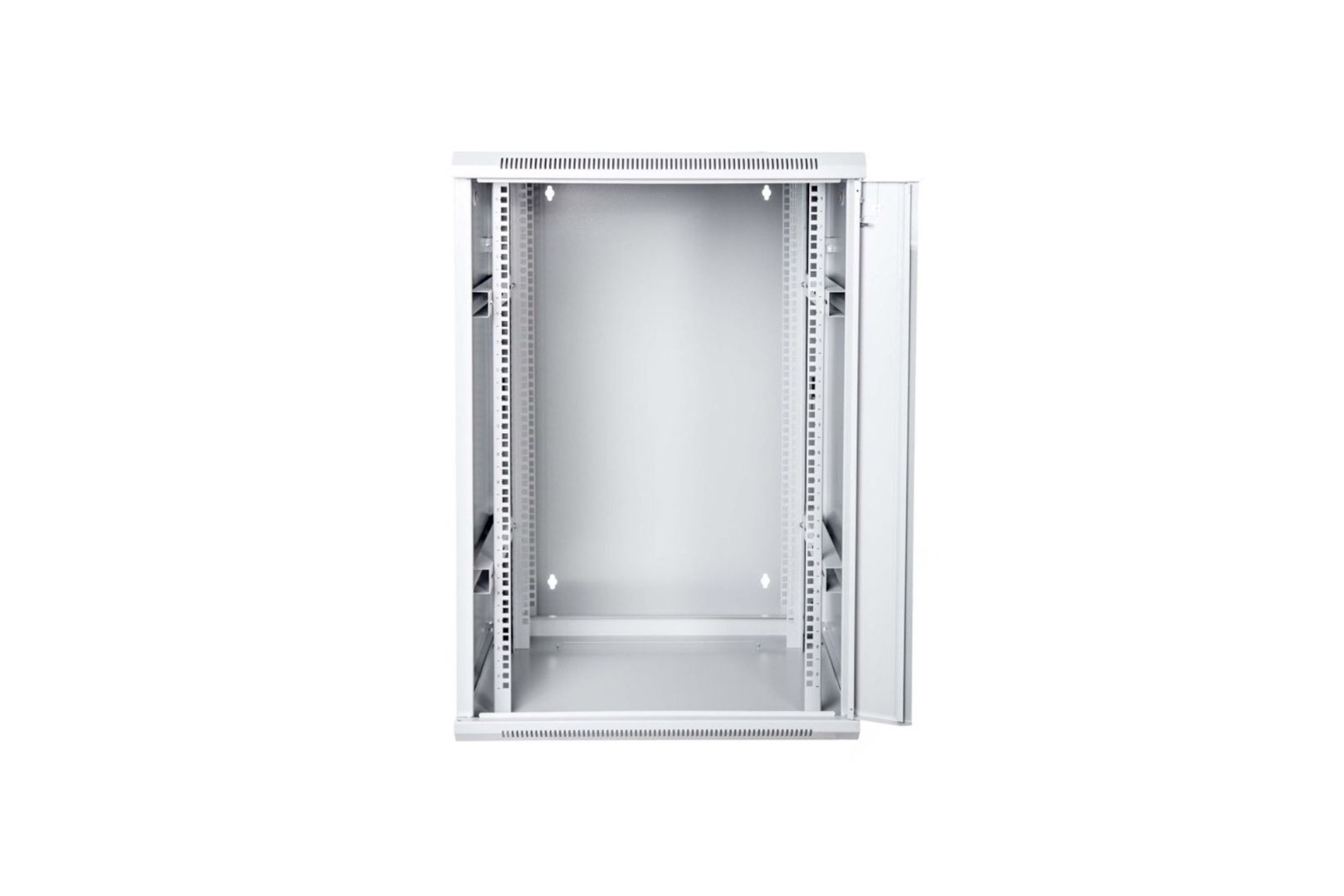 Mrežni ormar za montažu na zid DIGITUS 19" 12U Rack 600x600 (staklena vrata, siva, preklopna, podijeljena, nosivost 60kg)-4