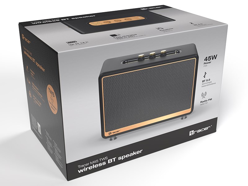 Zvučnik TRACER M45 (TWS bluetooth, 45W, crna)-6