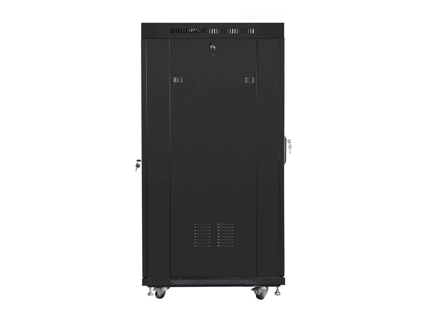 Stalak za kabinet na podu LANBERG (19" 27U 800x1200, crna, LCD staklena vrata, ravno pakiranje)-2