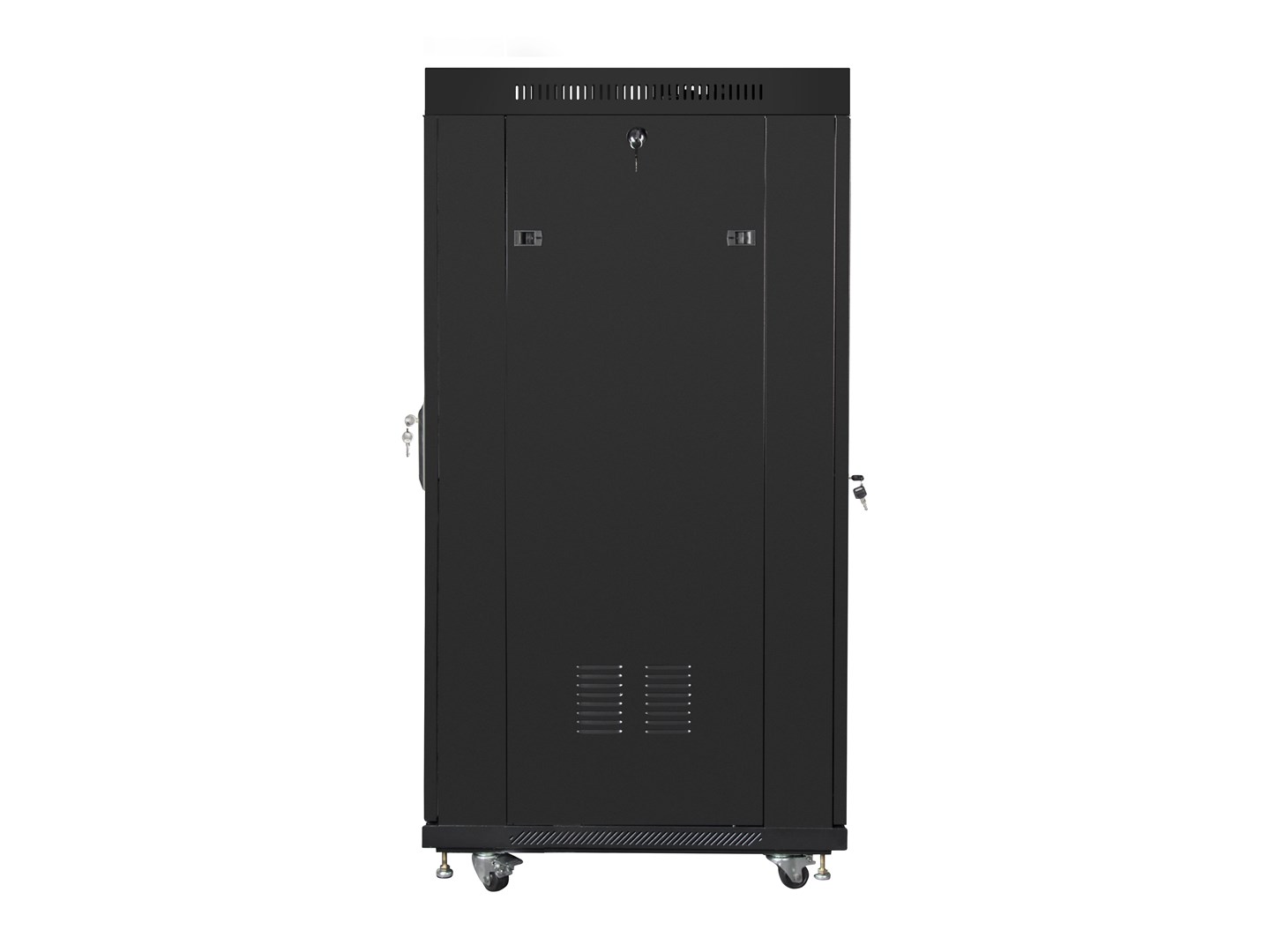 Stalak za kabinet na podu LANBERG (19" 27U 800x1200, crna, LCD staklena vrata, ravno pakiranje)-0