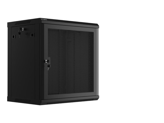 Zidni rack ormar LANBERG 19" 12U 600x450mm (flat pack, perforirana vrata)-14