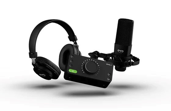 Set za kućno snimanje AUDIENT EVO Start Recording Bundle (USB audio sučelje, mikrofon, slušalice)
