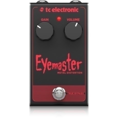 Pedala za gitaru TC Electronic Eyemaster Metal Distortion (True Bypass, Metal kućište)-0