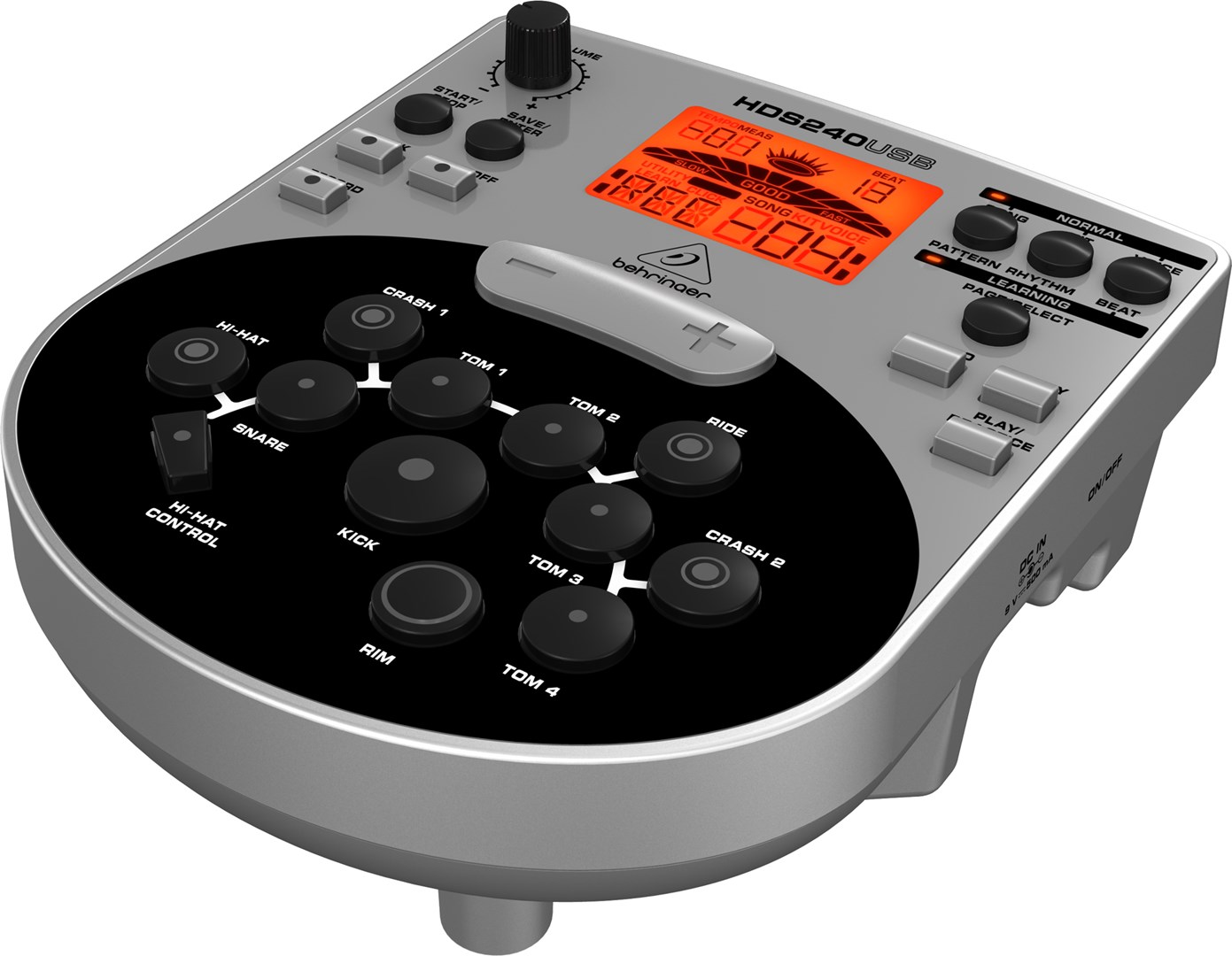 Elektronički bubnjevi BEHRINGER XD80USB (USB/MIDI sučelje, 175 zvukova, 15 setova)-5