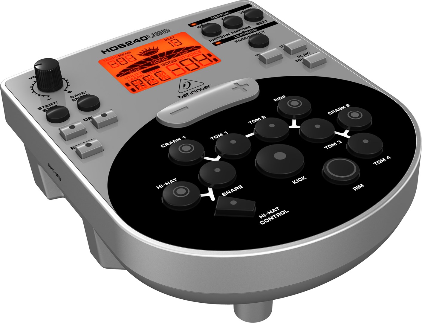 Elektronički bubnjevi BEHRINGER XD80USB (USB/MIDI sučelje, 175 zvukova, 15 setova)-2