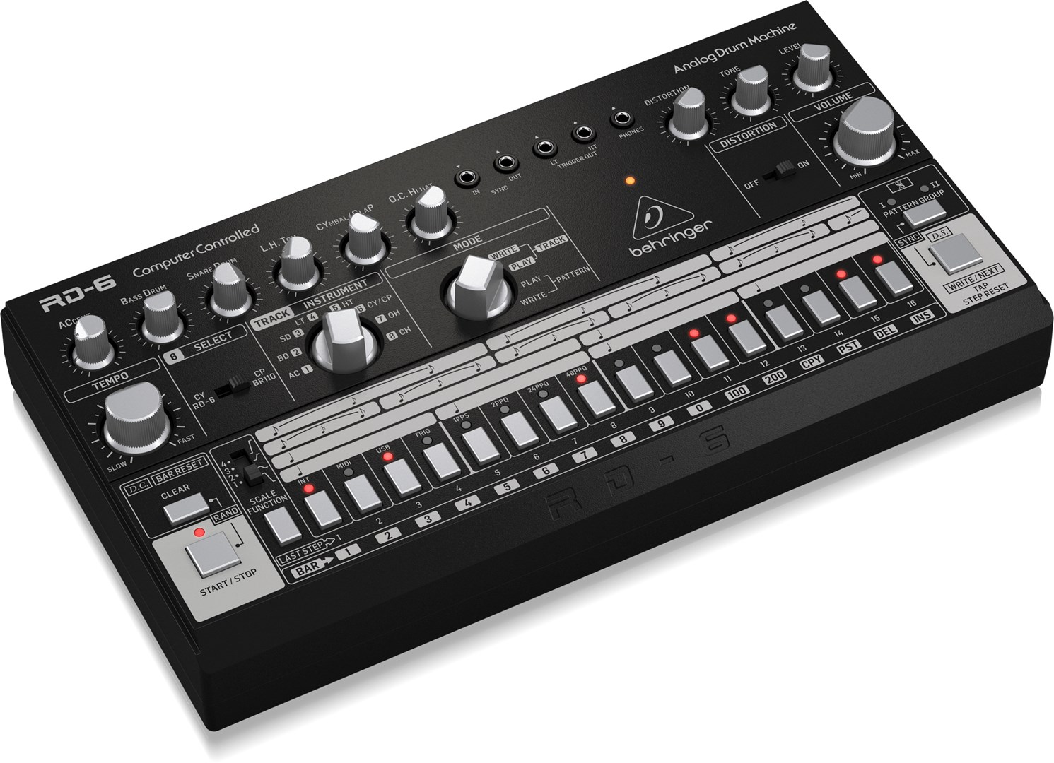 Ritam mašina BEHRINGER RD-6-BK (crna)-3