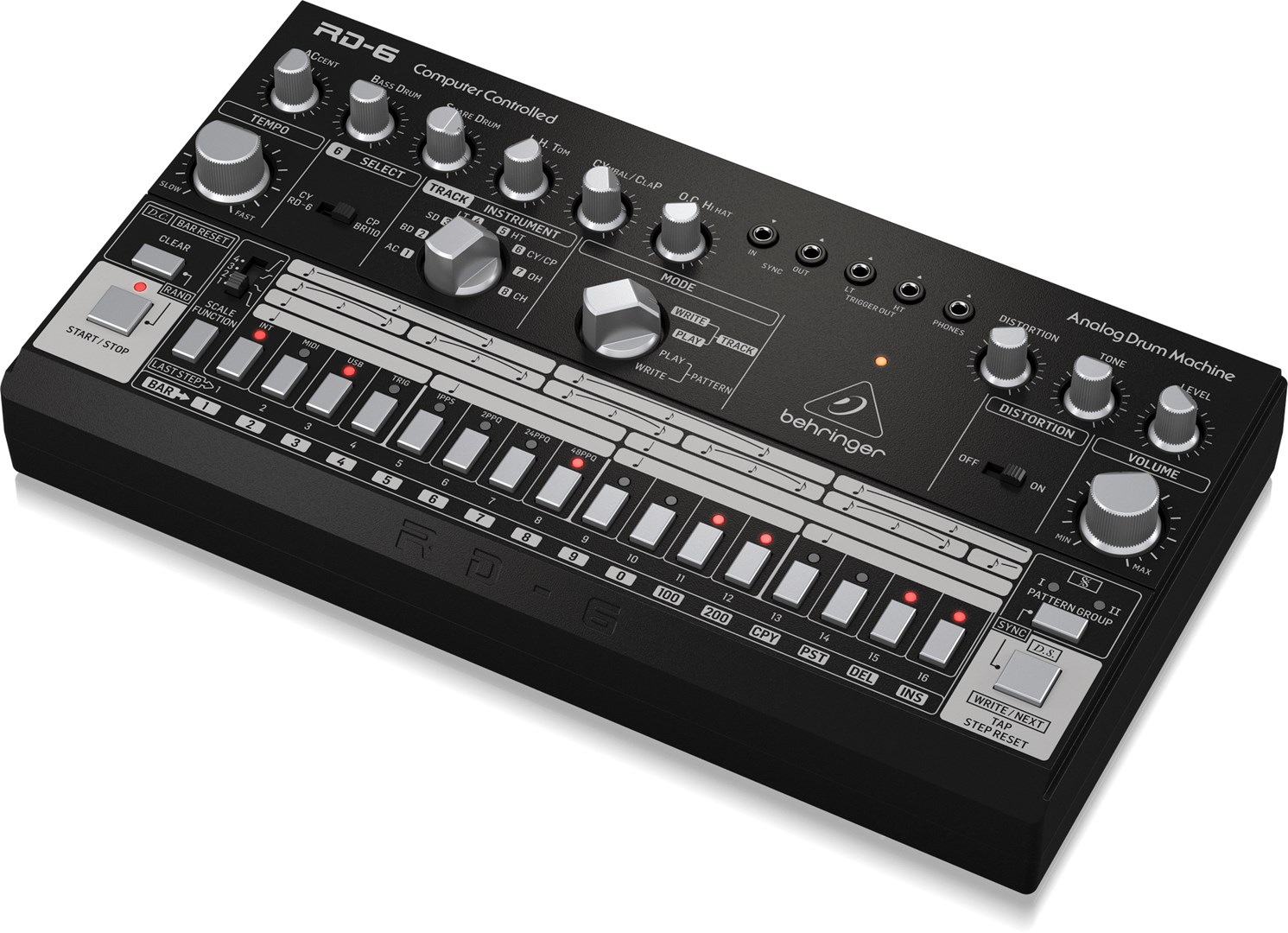 Ritam mašina BEHRINGER RD-6-BK (crna)-4