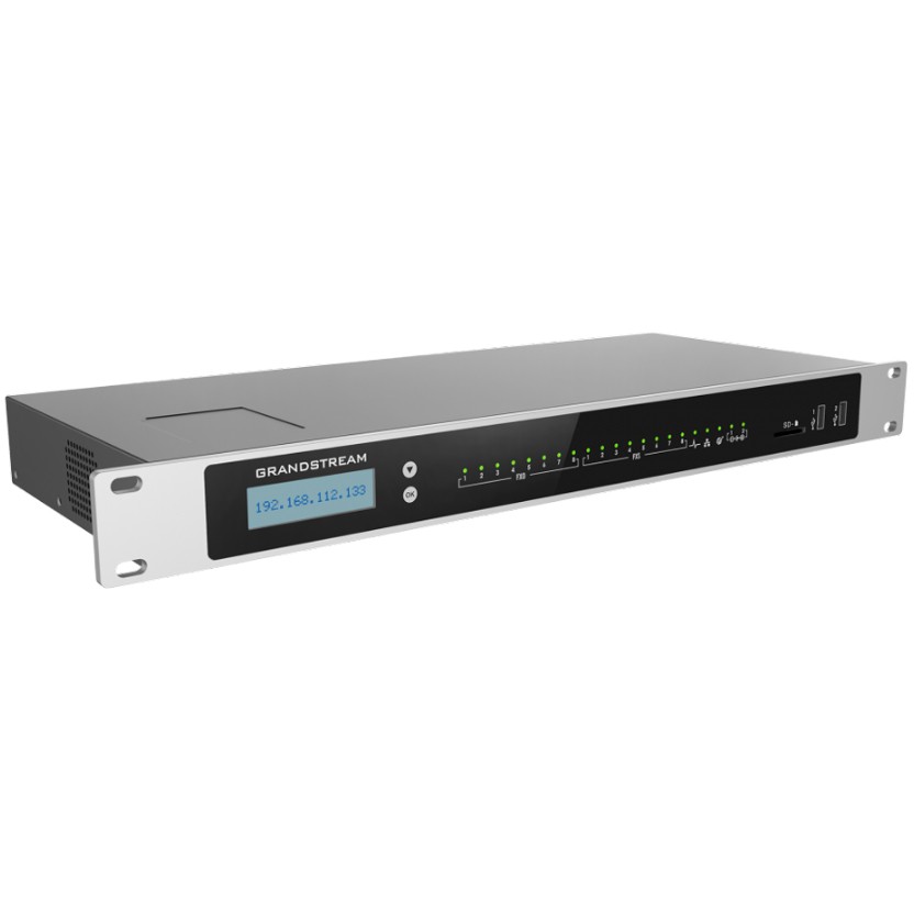 IP PBX centrala GRANDSTREAM UCM6308 (8 FXO, 2 FXS, 2 E1/T1/J1, 1000 korisnika, 200 istovremenih poziva)-0
