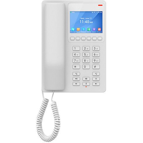 Telefonski aparat GRANDSTREAM GHP 630 (LCD zaslon, bijela)-0