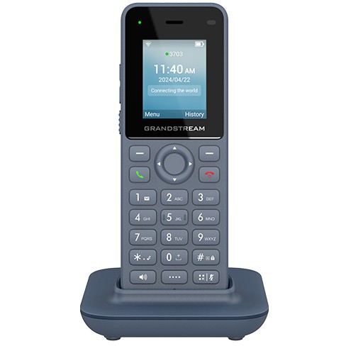 IP PHONE GRANDSTREAM WP826 (bežična veza, VoIP podrška, talk time 12 h, standby time 240 h, 2.4/5 GHz, 3000 mAh)