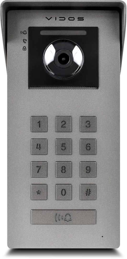 Vanjski panel Vidos IPX S100 (otporno na vanjske uvjete)