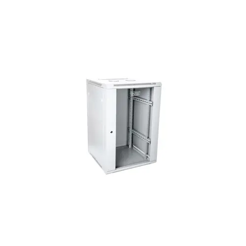Mrežni ormar DIGITUS Unique Series 21U (19", 600x600mm, 60kg, staklena vrata, sivi)-1