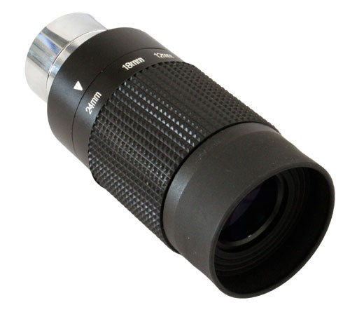 Okular za teleskop SKY-WATCHER Zoom 8-24mm 1.25" (varijabilna žarišna duljina, 40°-60° vidno polje)