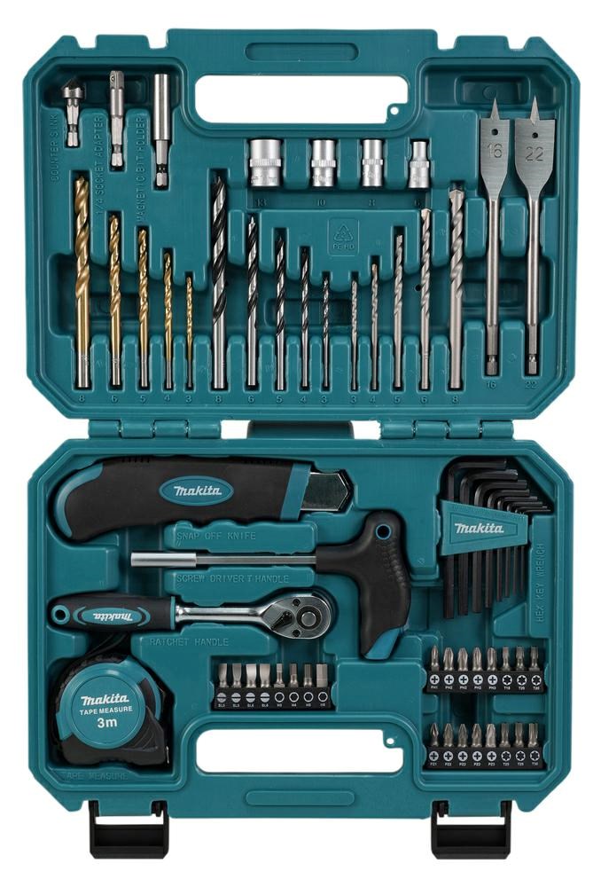 Set pribora MAKITA P-90358 (60 komada, svrdla i bitovi)