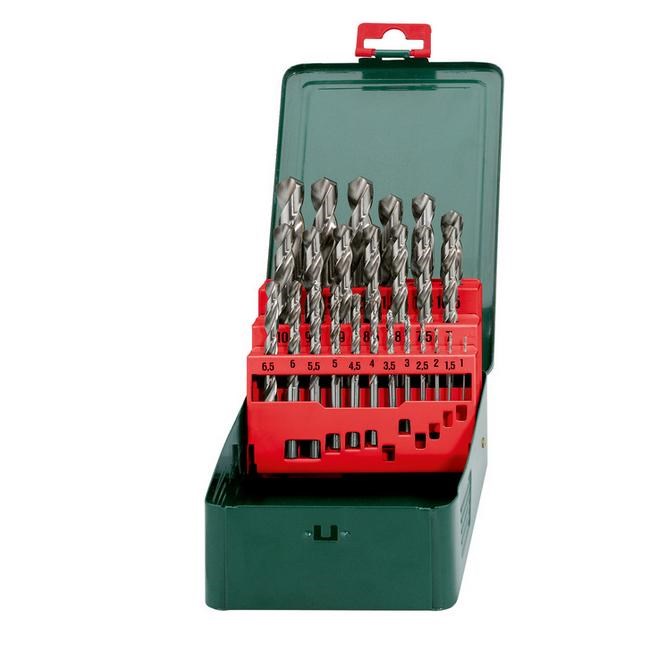 Komplet svrdla za metal METABO HSS-G METAL DRILL BIT SET 25pcs. 1 - 13mm (25 komada, veličine 1-13mm)-0