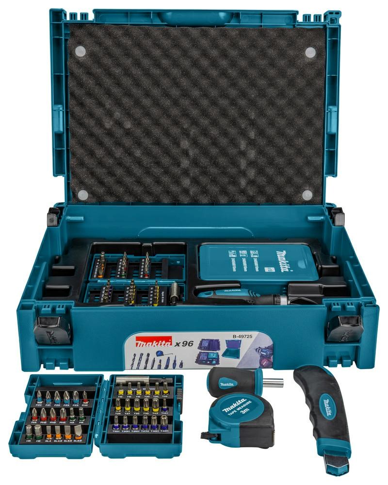 Set svrdla MAKITA Drill Bit Set 96pcs. Macpac Suitcase (96 komada)-2
