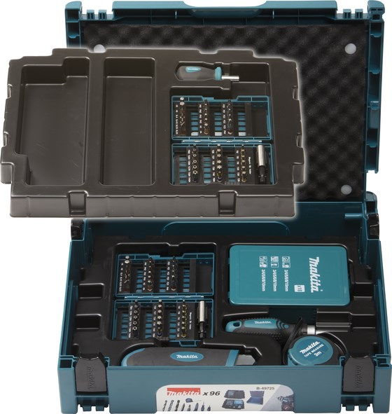 Set svrdla MAKITA Drill Bit Set 96pcs. Macpac Suitcase (96 komada)-0