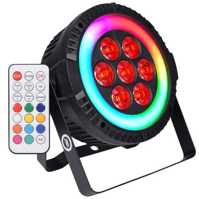 LIGHT4ME RINGO PAR LED scenski reflektor s prstenom