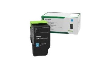 Toner LEXMARK - visoki kapacitet - cyan (5000 stranica, Laser, 1 komad u pakiranju)