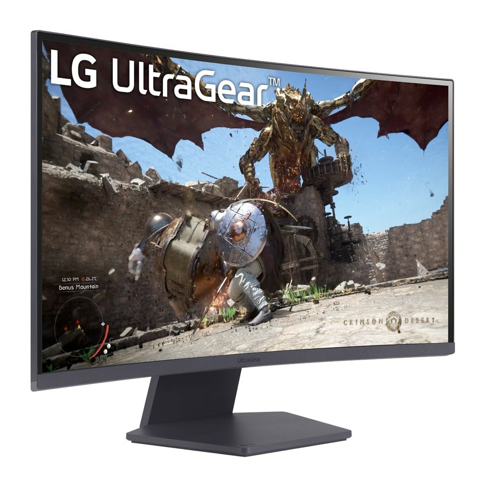 Monitor LG UltraGear 27GS60QC-B (27", QHD, VA, zakrivljeni, 180Hz, 1ms, HDR10, G-Sync, FreeSync Premium) crni-3