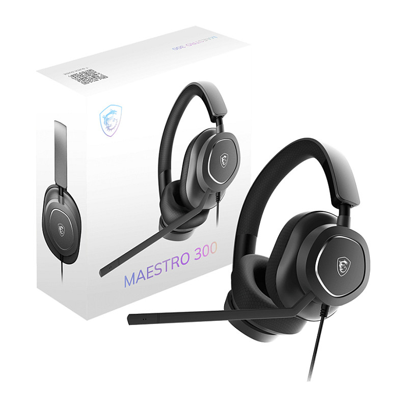Gaming slušalice MSI MAESTRO 300 (žične, USB-C, odvojivi mikrofon)-4
