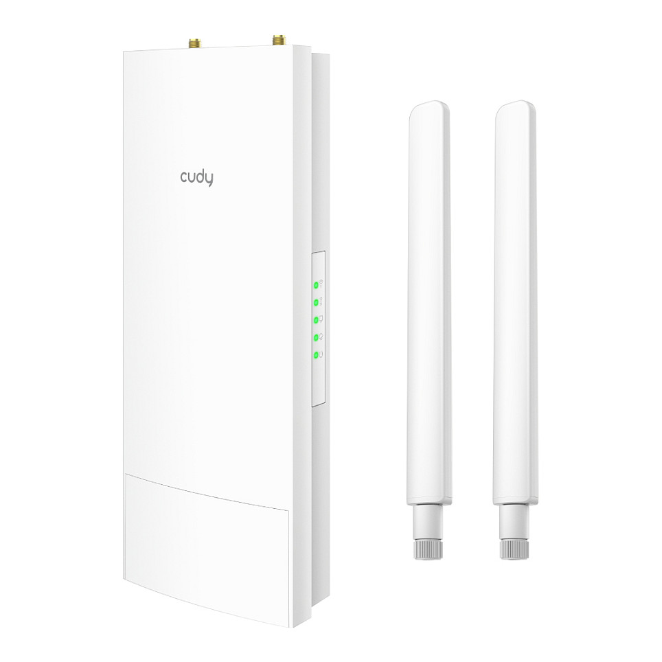 Amplifier CUDY RE1200 Outdoor WiFi 5 AC1200 1xLAN Passive PoE-10