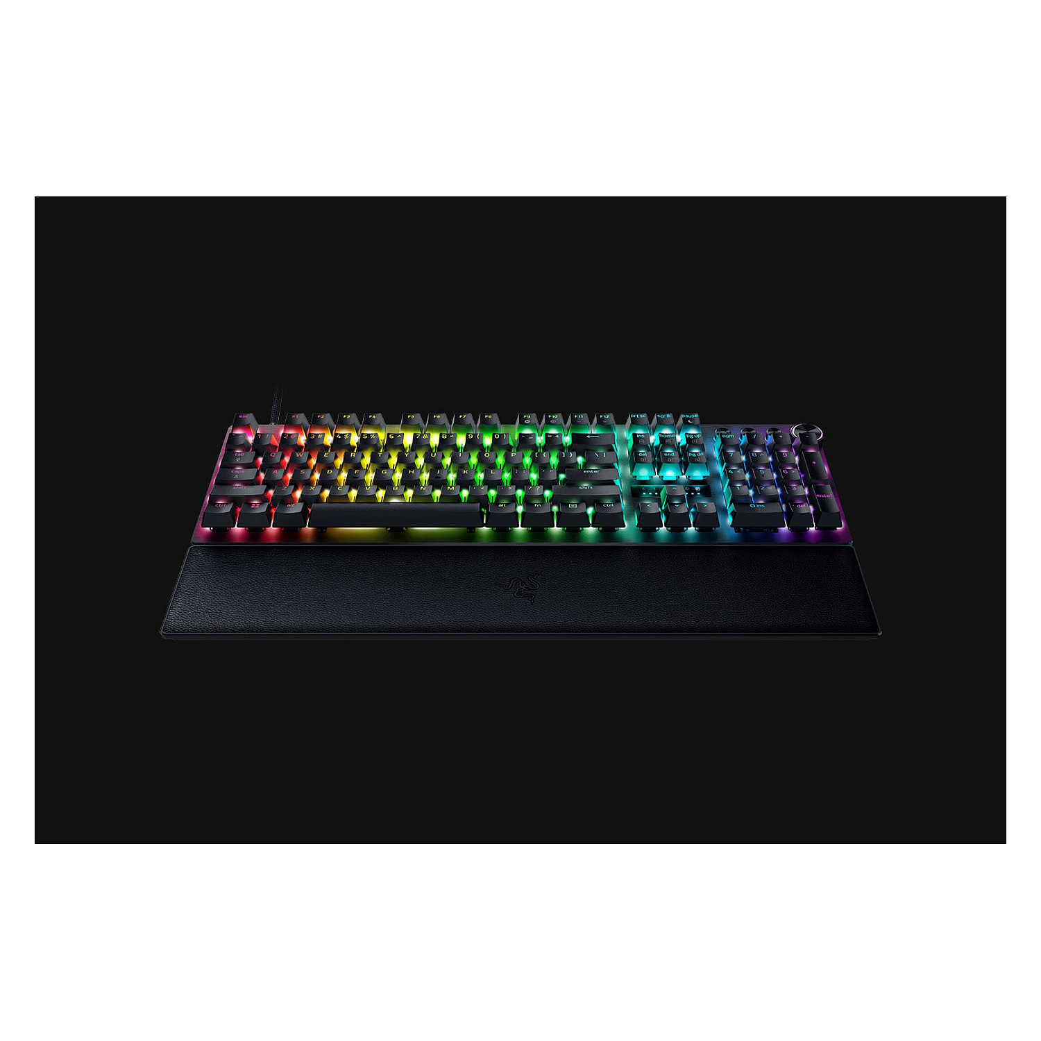 Tipkovnica RAZER Huntsman V3 Pro - Analog Optical Switches, E-Sports Gaming Keyboard (njemačka tipkovnica, RGB LED, USB Type-C, PBT, 1000 Hz) – internacionalna non HR tipkovnica-1