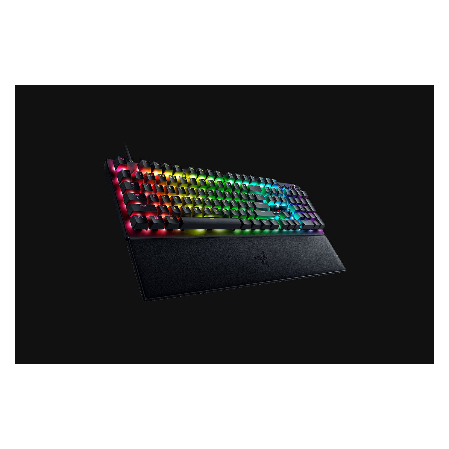 Tipkovnica RAZER Huntsman V3 Pro - Analog Optical Switches, E-Sports Gaming Keyboard (njemačka tipkovnica, RGB LED, USB Type-C, PBT, 1000 Hz) – internacionalna non HR tipkovnica-2