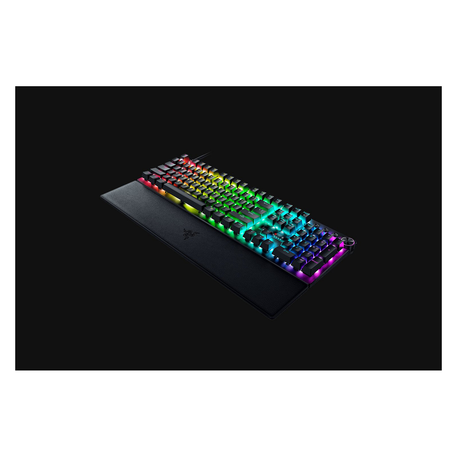 Tipkovnica RAZER Huntsman V3 Pro - Analog Optical Switches, E-Sports Gaming Keyboard (njemačka tipkovnica, RGB LED, USB Type-C, PBT, 1000 Hz) – internacionalna non HR tipkovnica-3