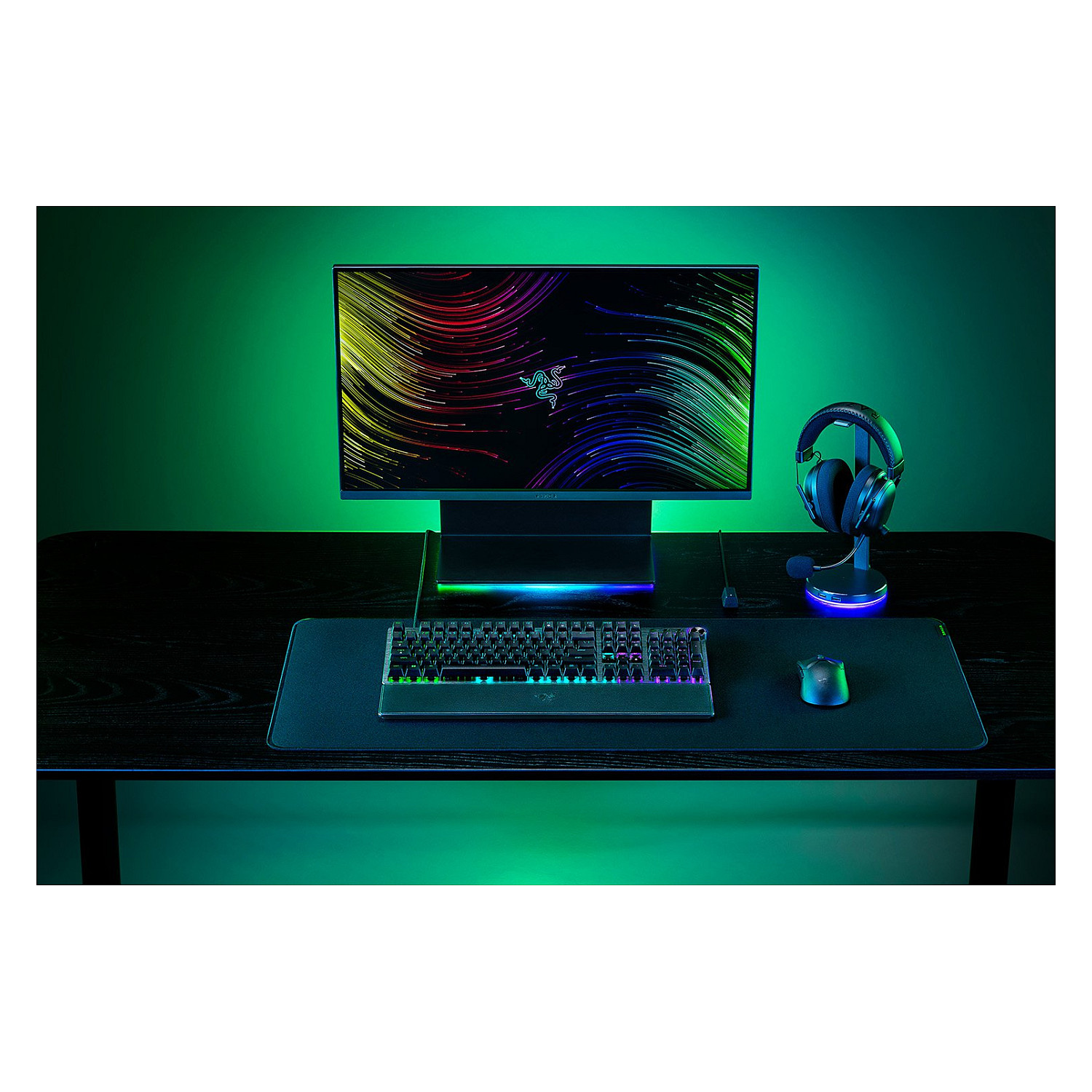 Tipkovnica RAZER Huntsman V3 Pro - Analog Optical Switches, E-Sports Gaming Keyboard (njemačka tipkovnica, RGB LED, USB Type-C, PBT, 1000 Hz) – internacionalna non HR tipkovnica-5